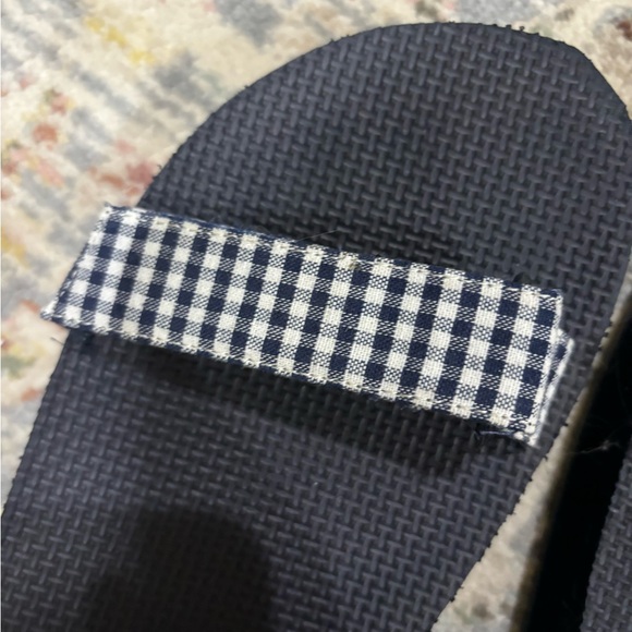 J.Crew Gingham Sandals - Picture 3 of 3
